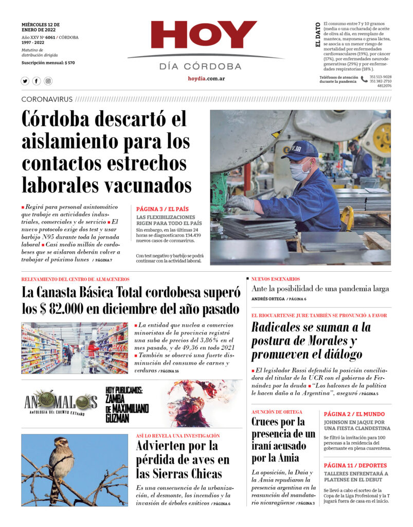 Portada 12.01.2022 Portada 12.01.2022