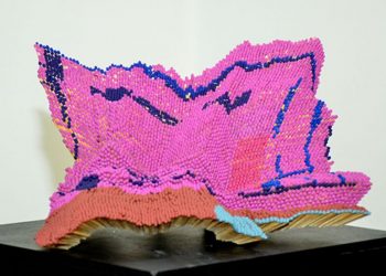 Exponen 10 obras premiadas de artistas cordobeses