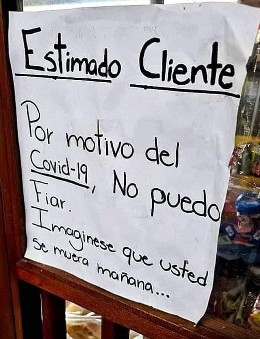 Un kiosquero encontró en el Covid la excusa perfecta para no fiar