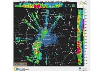 Comenzaron las primeras tormentas en las sierras