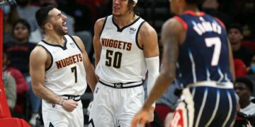 Campazzo se lució en la NBA: 22 puntos y figura del partido entre Denver y Houston