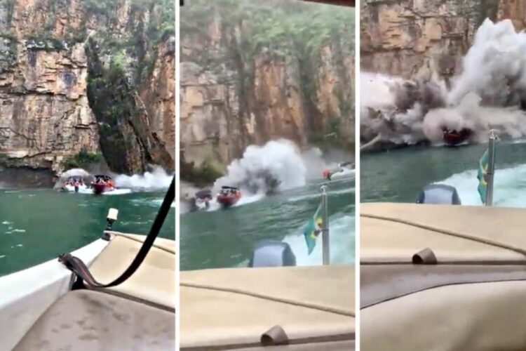 Tragedia en Brasil por derrumbe de la pared de un cañón sobre turistas