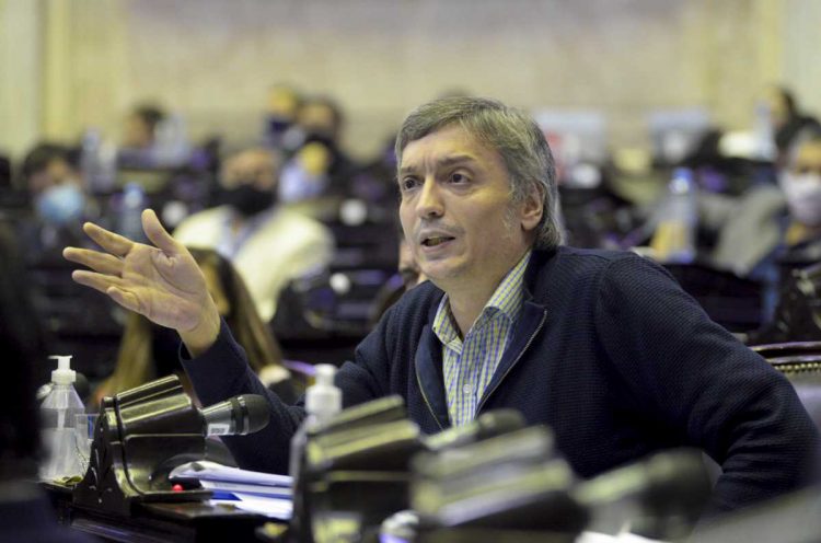 Disconforme con el acuerdo con el FMI, Máximo Kirchner renunció a la presidencia del bloque del FdT