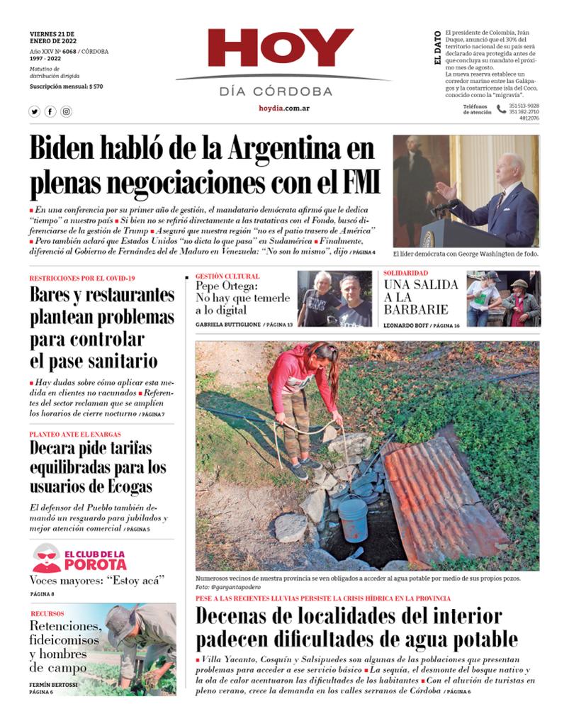 Portada 21.01.2022 Portada 21.01.2022