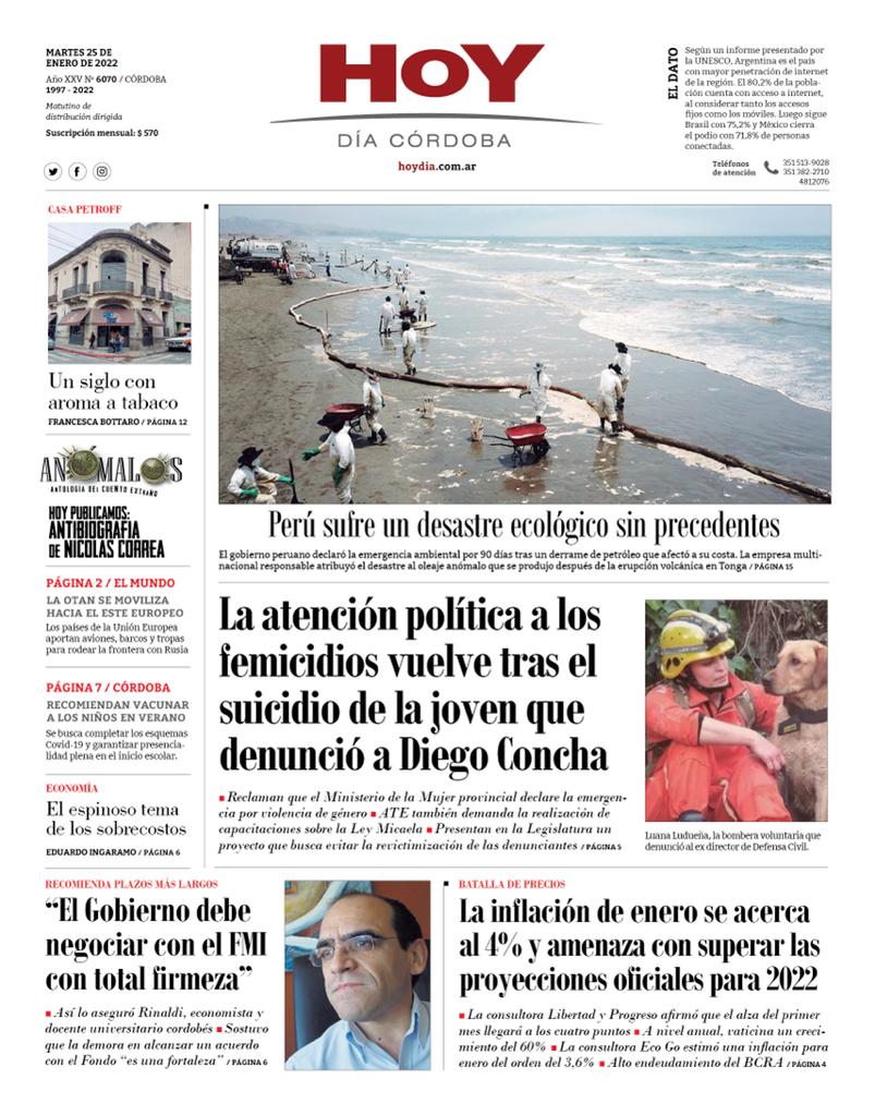 Portada 25.01.2022 Portada 25.01.2022