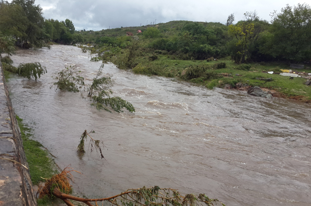 Las lluvias generaron un aumento de 30 mm en ríos cordobeses