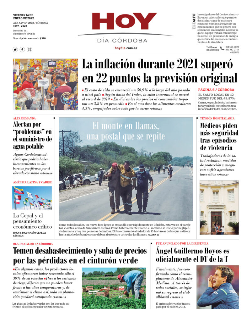 Portada 14.01.2022 Portada 14.01.2022