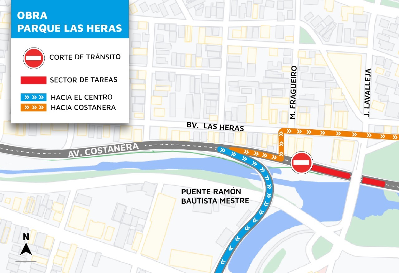 Córdoba: Unirán la Costanera Norte con el Bulevar Las Heras