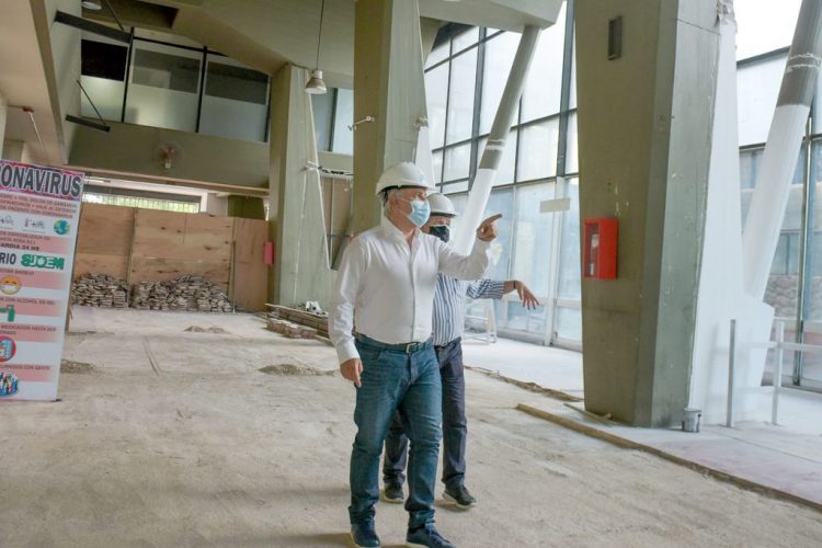 Avanzan las obras en el Palacio 6 de Julio