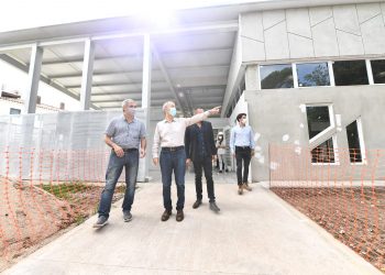 Ya se alcanzó un 70% del jardín Proa de La Calera