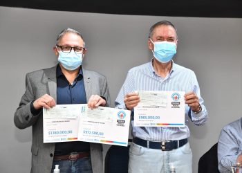 Schiaretti hizo la punta y se mostró con Musso en Cosquín