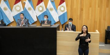 Sesiones legislativas en lengua de señas