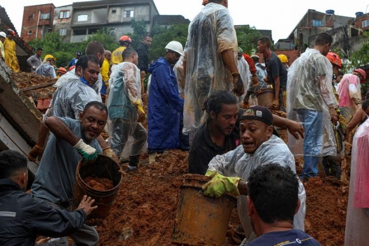 Al menos 21 muertes por un fuerte temporal en Brasil