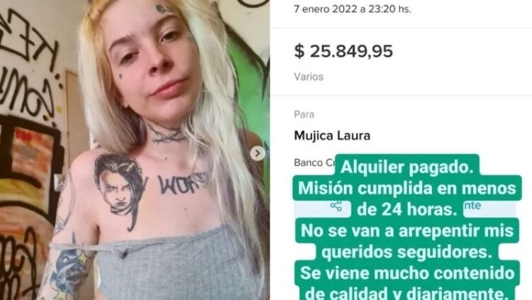 Le suspendieron su canal de Youtube y pidió plata a sus seguidores para pagar el alquiler