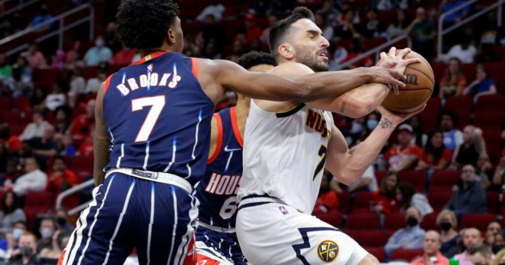 Campazzo brilló en la victoria de los Nuggets
