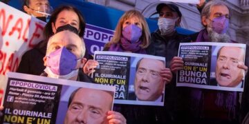Rechazo a Berlusconi