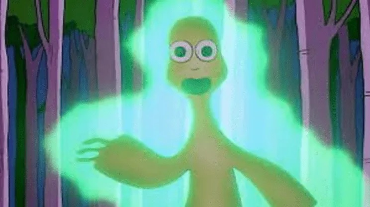 Cortó un kiwi por la mitad y se le apareció la imagen del señor Burns de los Simpsons