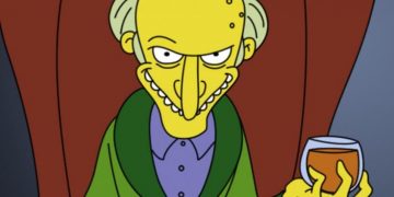Cortó un kiwi por la mitad y se le apareció la imagen del señor Burns de los Simpsons