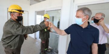 Avanza la edificación de un jardín de infantes en Colonia Tirolesa