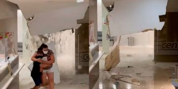 Colapsó el techo de un hospital pediátrico en Rosario