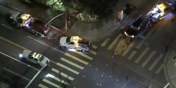 Schwarzenegger protagonizó un choque múltiple en Los Ángeles