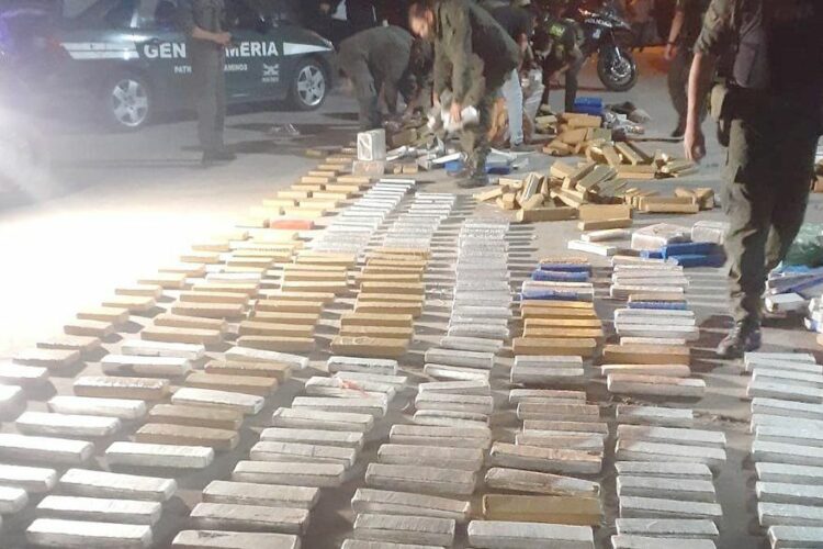 Más de 700 kilos de drogas se secuestraron en barrio Müller