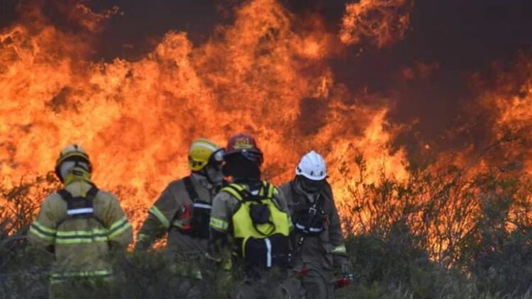 Sigue vigente el alerta extrema por riesgo de incendios