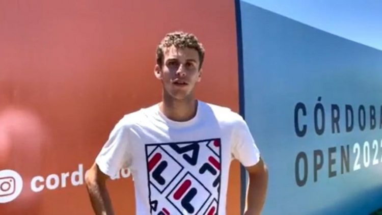 Cerúndolo se despide del Córdoba Open por un desgarro y no podrá defender el título