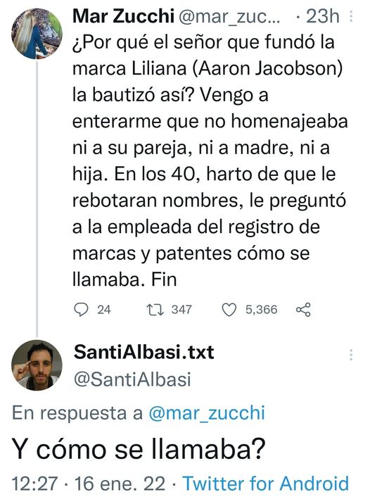 Una publicación de Twitter reveló el insólito origen del nombre de la marca de ventiladores “Liliana”