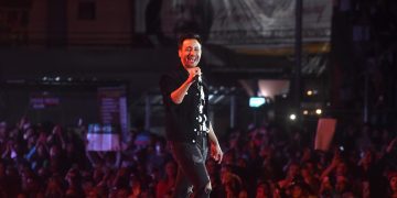 Ni la lluvia impidió que el público disfrute de Luciano Pereyra y Jorge Rojas