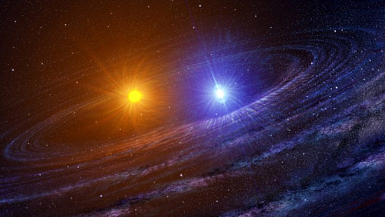 La luz de las estrellas binarias