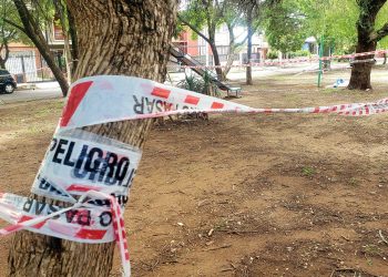 Los espacios verdes donde se detecten peligros serán apagados hasta su reparación