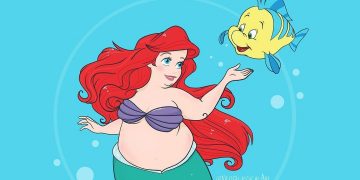Ilustradora recrea a las princesas Disney gordas