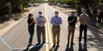El Gobernador inauguró obras viales en el valle de Traslasierra