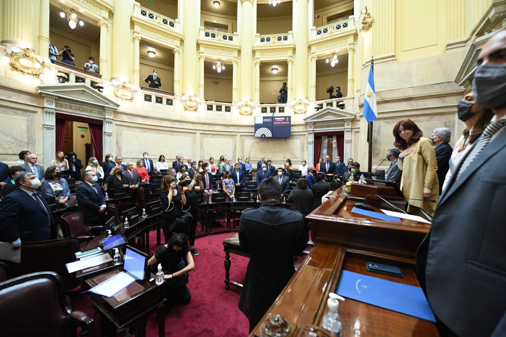 El Senado eligió a sus autoridades y definió los días de sesión