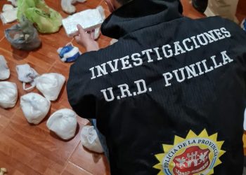 Descubrieron una cocina de cocaína y recuperaron una camioneta robada en San Roque