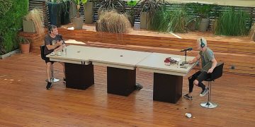 Andy Kusnetzoff y Mario Pergolini en la radio