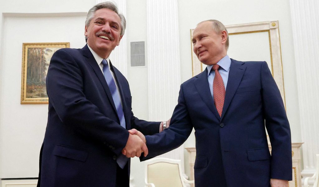 Ante Putin, Fernández cuestionó la influencia de Estados Unidos y el FMI en la economía argentina
