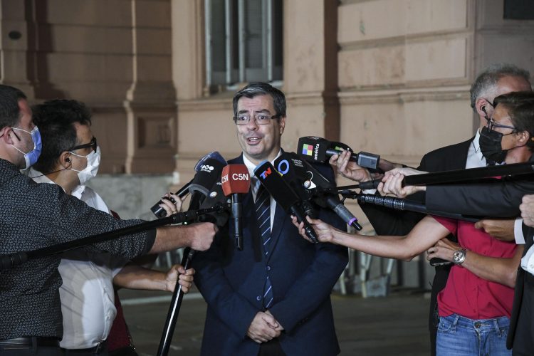 “Voy a trabajar para que el Congreso vote el acuerdo con el FMI”, afirmó Martínez