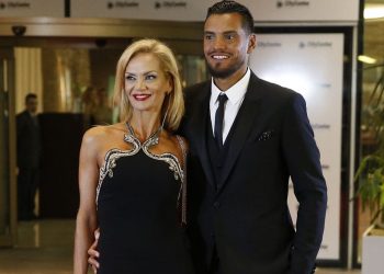 Eliana Guercio y Sergio Romero fueron padres por cuarta vez