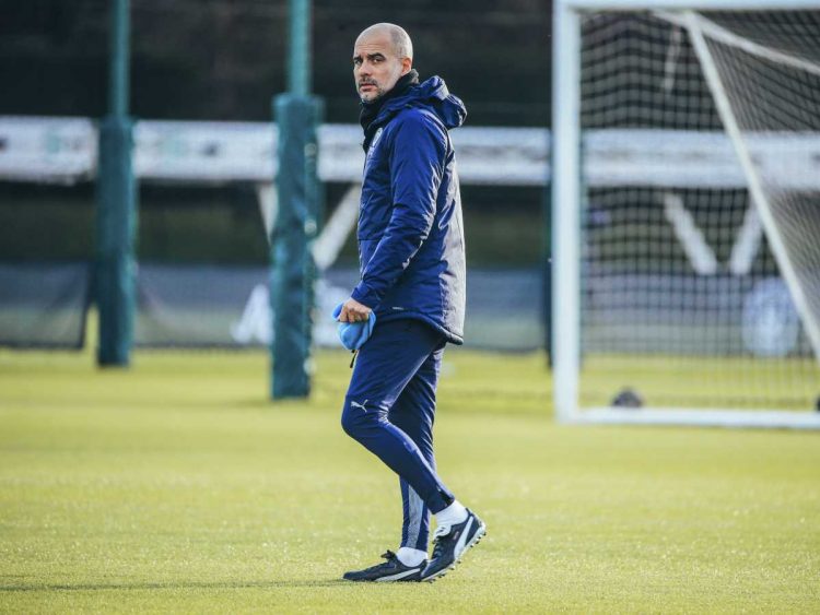 Pep Guardiola, DT del Manchester City