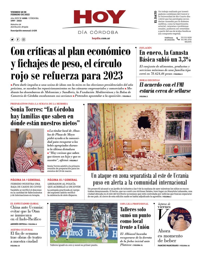 Portada 18.02.2022 Portada 18.02.2022