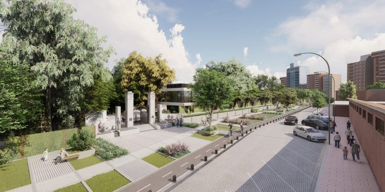 Convertirán la calle Rondeau del Ex Zoo en un corredor ambiental