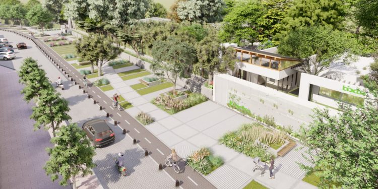 Convertirán la calle Rondeau del Ex Zoo en un corredor ambiental