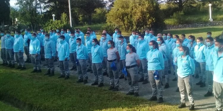 Bomberos de Córdoba siguen en Corrientes colaborando en la lucha contra los incendios
