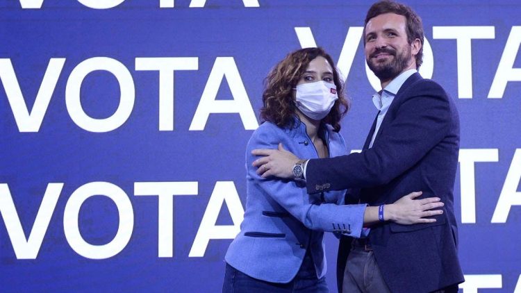 Un escándalo que salpica a Díaz Ayuso sacude la cúpula del PP español Un escándalo que salpica a Díaz Ayuso sacude la cúpula del PP español