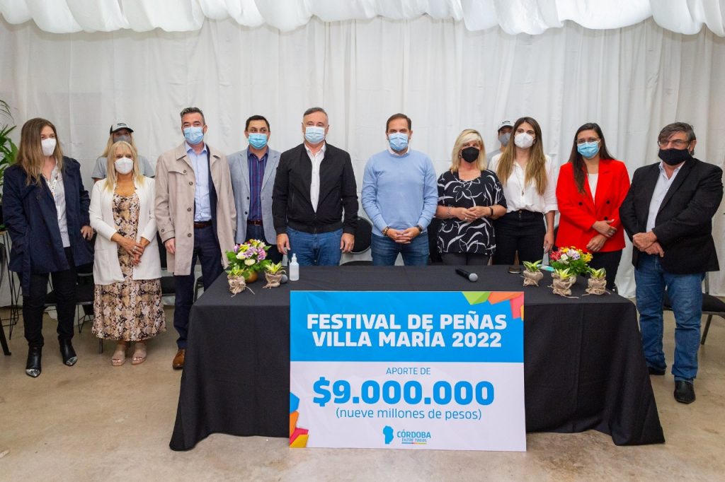 Bancor estuvo en el Festival de Peñas