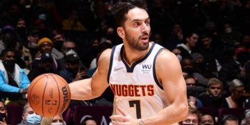 Facundo Campazzo, con rodaje en otra victoria de los Nuggets