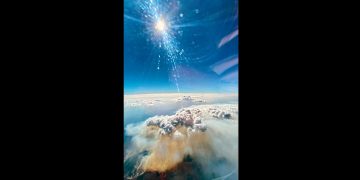 Así se ven los incendios de Corrientes desde el cielo