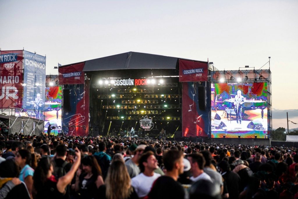 Este fin de semana el Cosquín Rock movilizó más de $ 1.415 millones en recursos